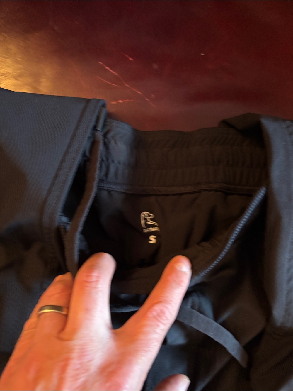 Rhoback Black Performance Joggers - Picture 3 of 3